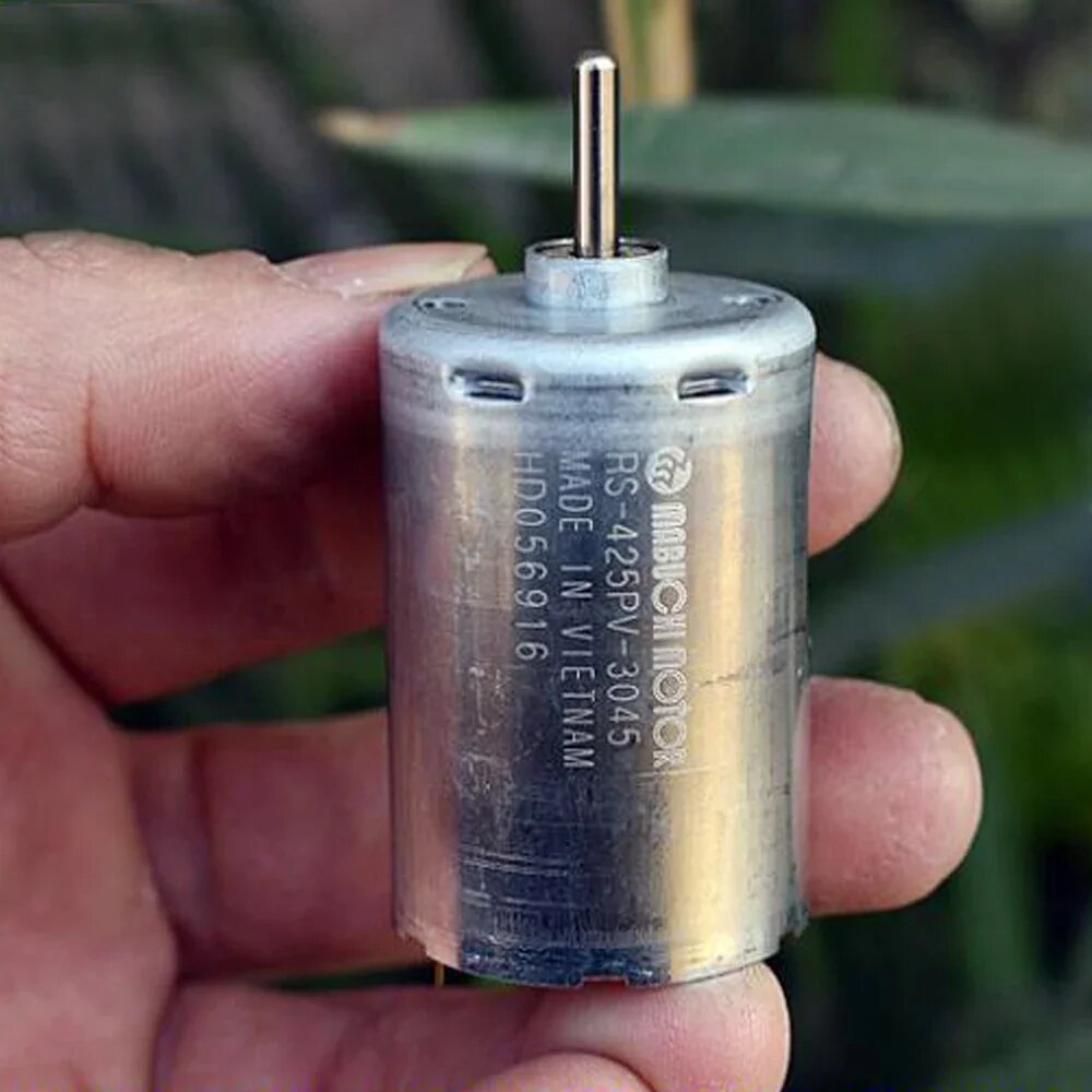 Mabuchi Micro RS-425PV-3045 Электродвигатель постоянного тока 12 В-24 В 19500 об/мин Высокоскоростной прецизионный двигатель постоянного тока с угольной щеткой для офисного оборудования, 0