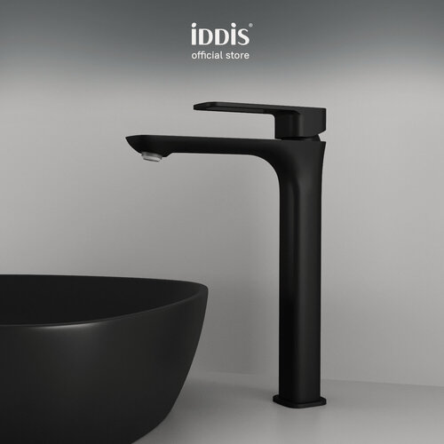 Изображение товара Смеситель для раковины IDDIS Слайд (Slide) SLIBL01i01 настольный черный матовый