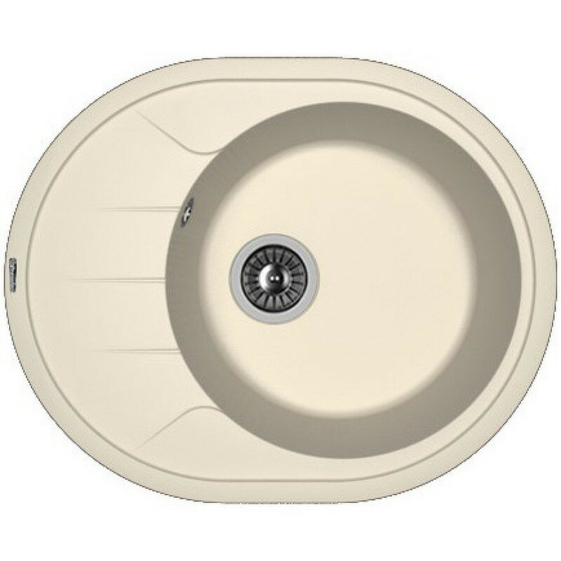 Кухонная мойка Florentina Родос-620 20.245. B0620.201 Жасмин искусственный камень (литьевой мрамор) встраиваемый