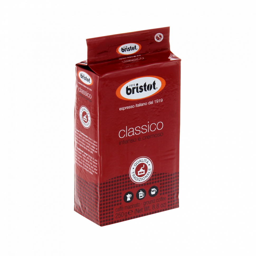 Кофе молотый Bristot Classico жаренный 250г Procaffe - фото №4