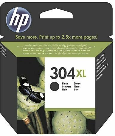 Струйный картридж HP 304XL, черный большой емкости