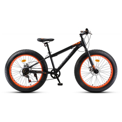 фото Велосипед maxxpro fat x24 чёрно-оранжевый