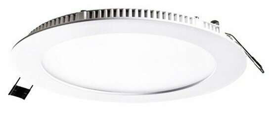 Светильник downlight Fl-led PANEL-R18 4000K D=220мм h=20мм d=205мм 18Вт 1620Лм (светильник встр. кру