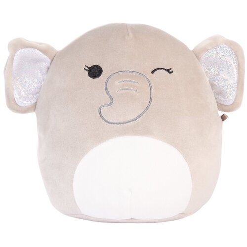 Мягкая игрушка Squishmallows Слониха Чериш, 20 см, бежевый