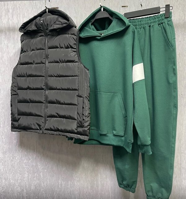 Jools Fashion, размер XL, черный, зеленый