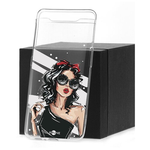 фото Чехол на самсунг а80 kruche print фэшн леди кruче