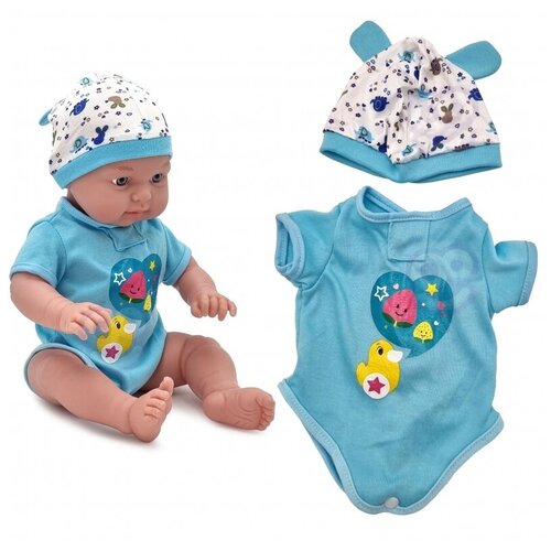 WOOPIE Комплект одежды ( боди и шапочка) для кукол 43-46 см Одежда для Baby Born / Одежда для куклы