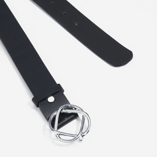 фото Ремень сима-ленд, размер 105, черный сима-лэнд