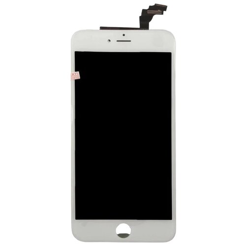 LCD дисплей для Apple iPhone 6 Plus с тачскрином (яркая подсветка), 1-я категория, класс AAA (белый)