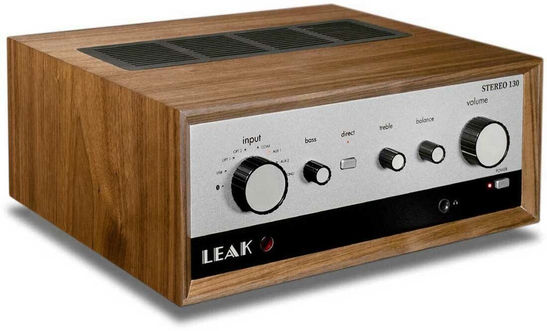 Интегральный стереоусилитель Leak Stereo 130 Walnut