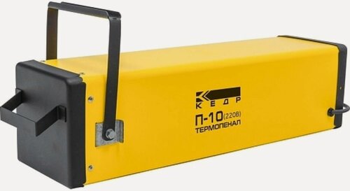 Изображение товара Термопенал для электродов кедр П-10 с морозостойким сетевым кабелем. 220В, 150 C, загрузка 10кг 8018135