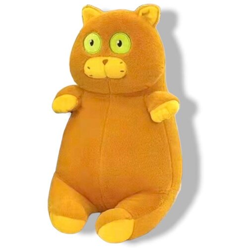 Мягкая игрушка Кот Бегемот 65 см рыжий мягкая игрушка толстый кот бегемот 20 см рыжий