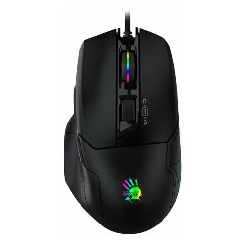Мышь A4Tech Bloody W70 Max W70 MAX STONE BLACK черный оптическая 10000dpi USB 10but 269900₽