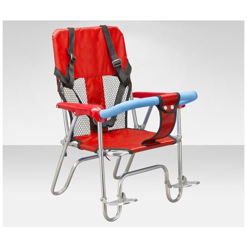Кресло JL-189 детское велосипедное красное кресло мешок детское надувное складное с педалью