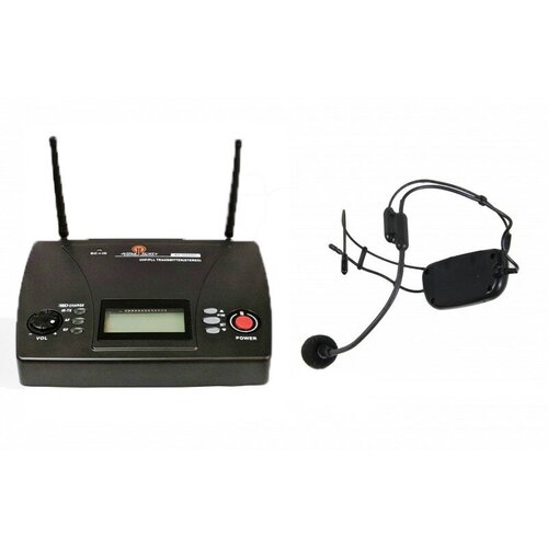 Головной микрофон для фитнеса Arthur Forty U-800C FITNESS головная гарнитура передатчик 32 канала зарядное устройство 2599000₽