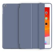 Чехол для планшета Apple iPad 9.7 (2017/2018) / iPad Air / iPad Air 2, из мягкого силикона, трансформируется в подставку (дымчато-фиолетовый)