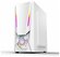 Корпус ALSEYE "Reactor-W", Mini-ITX, ATX, с окном, черный, белый,...