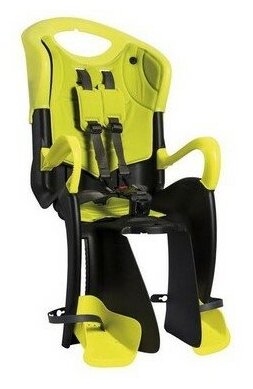 Детское заднее велокресло Bellelli Tiger Standard B-Fix, Hi-Viz арт. NBE80185