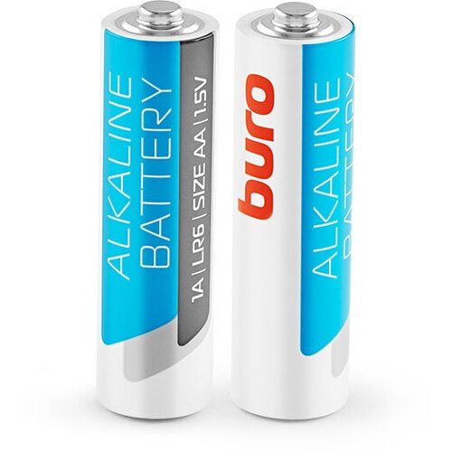 Батарея Buro Alkaline LR6 AA (2шт) блистер