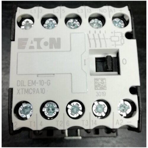 Контактор EATON, DILEM-10-G (XTMC9A10RD) 12В 9А