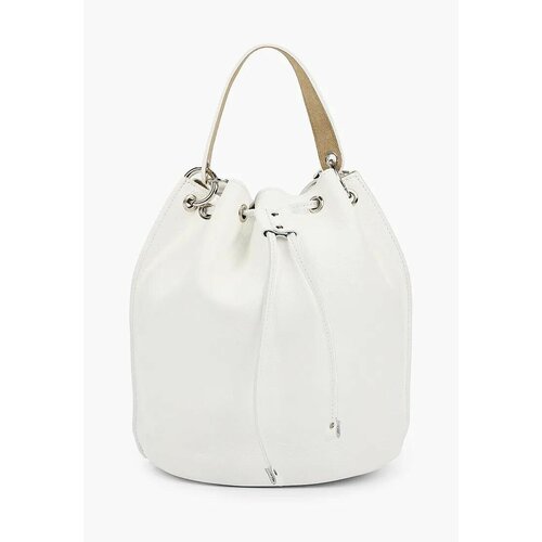 Кожаная женская сумка Olio Rosti белая 23088