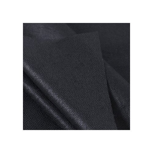 Ткань флизелин, мерный лоскут 90*360 см, 30 гр/м2 цвет черный