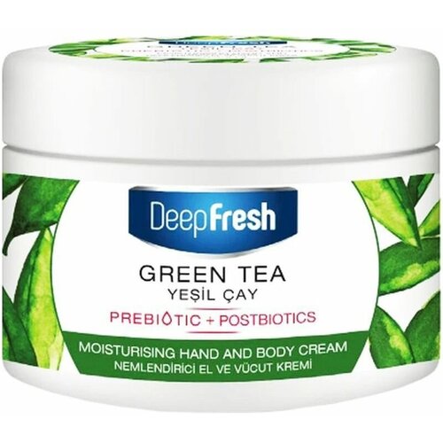 Крем Deepfresh для рук и тела зеленый чай увлажняющий 250 мл 477₽