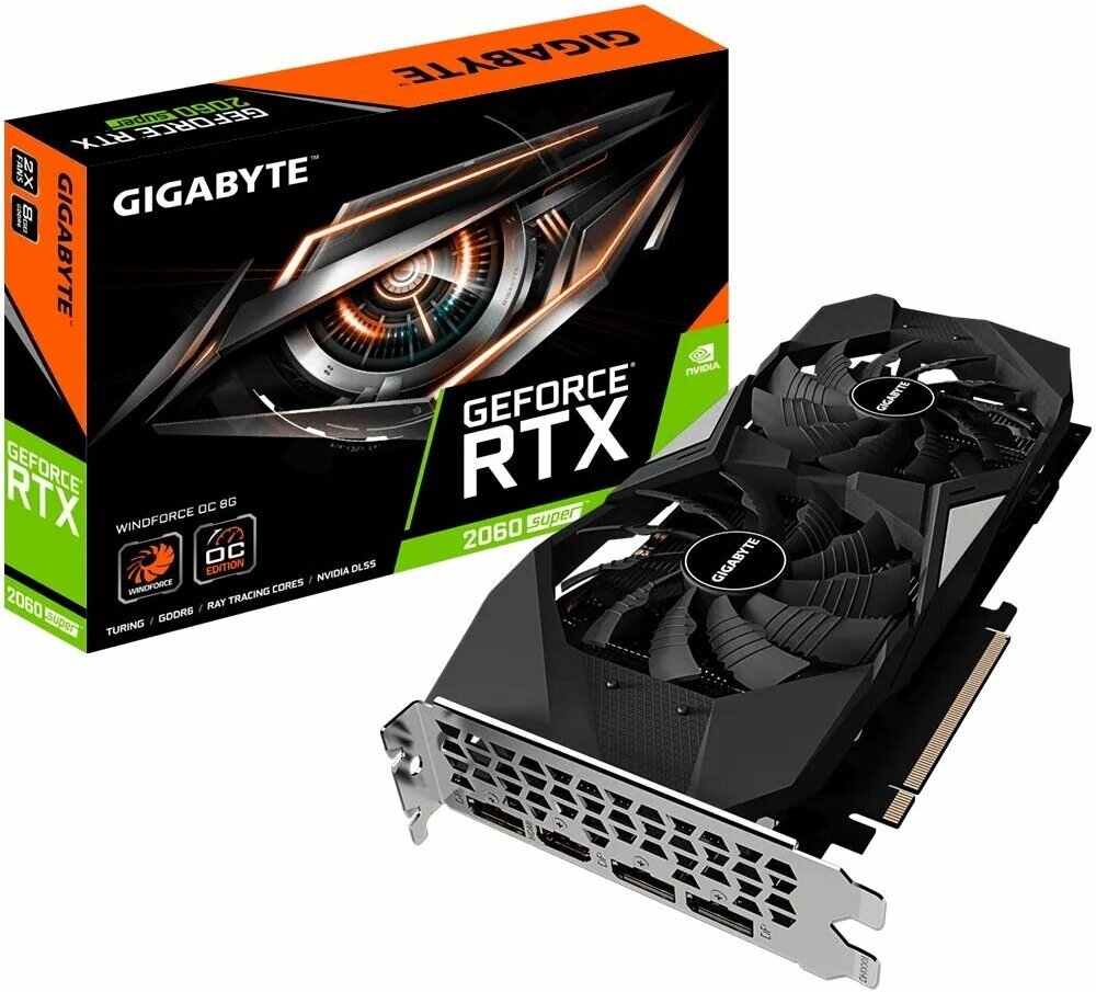 фото Видеокарта GIGABYTE GeForce RTX 2060 SUPER WINDFORCE OC 8G (rev 1.1)