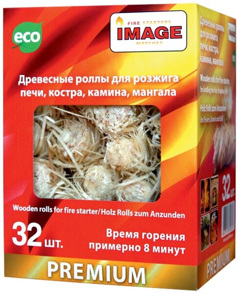 Роллы для розжига image 32шт