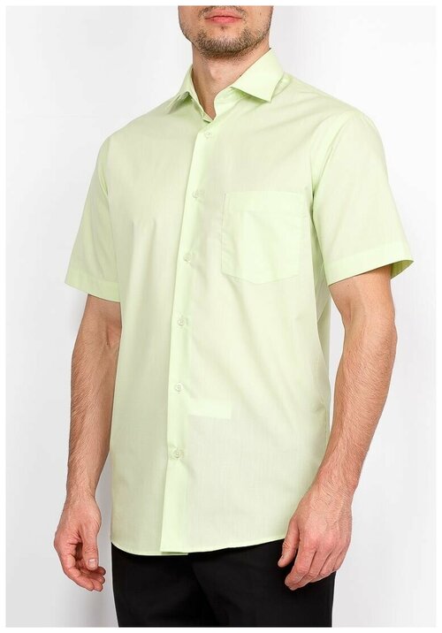 Рубашка GREG, размер 174-184/39, зеленый