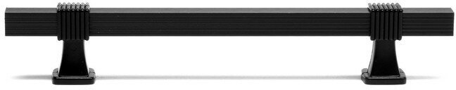 CAPPIO Ручка скоба CAPPIO RSC105, алюминий, м/о 128, цвет черный - фотография № 2