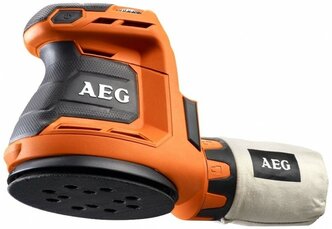 Аккумуляторная эксцентриковая шлифмашина AEG BEX 18-125-0 коробка