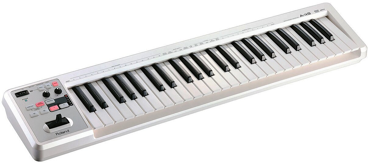 Roland A49WH миди клавиатура (белая), 49 клавиш