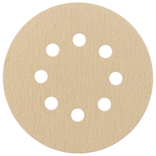 фото Диск шлифовальный на липучке hanko ap33m 125 мм 8 отв р80/100 шт
