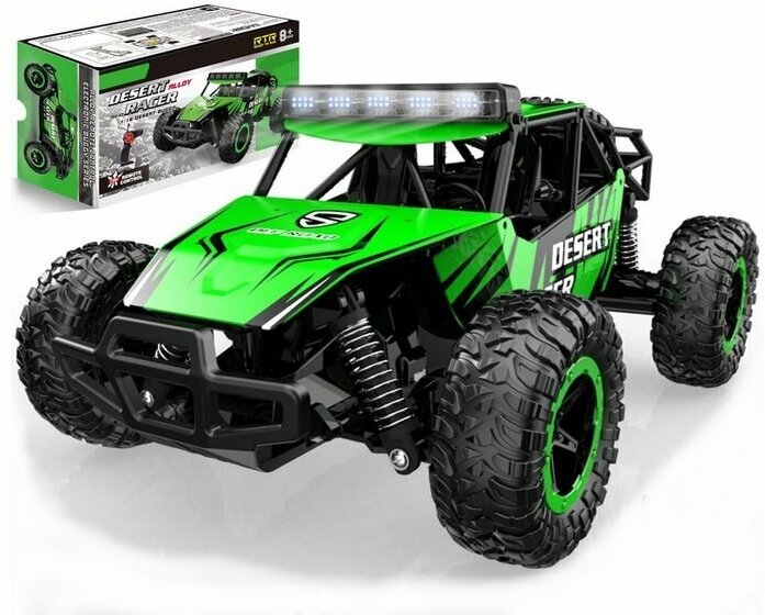 Радиоуправляемый внедорожник Volantex RC Desert King зеленый 4WD 2.4G 1/16 RTR - EXAC7850101GB2