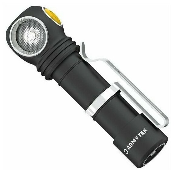 Универсальный фонарь ARMYTEK Wizard C2 Pro Magnet USB, черный / желтый [f08901c] - фото №10