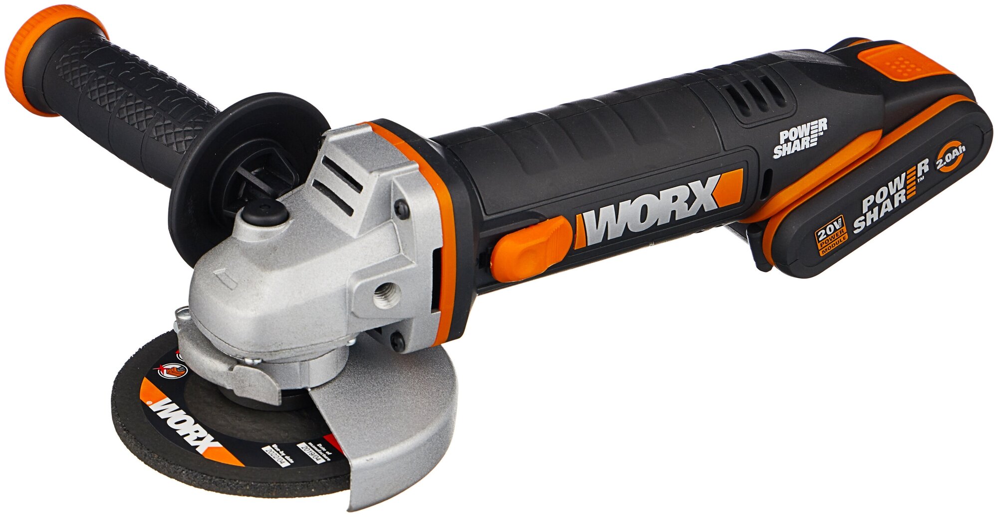 Аккумуляторная УШМ Worx WX800, 115 мм - фотография № 1