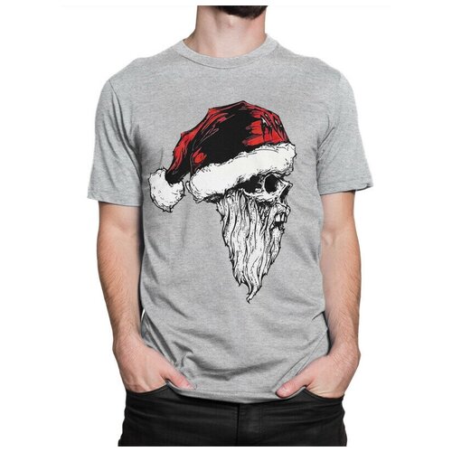 Футболка Dream Shirts Дед Мороз - Dead Moroz серый  