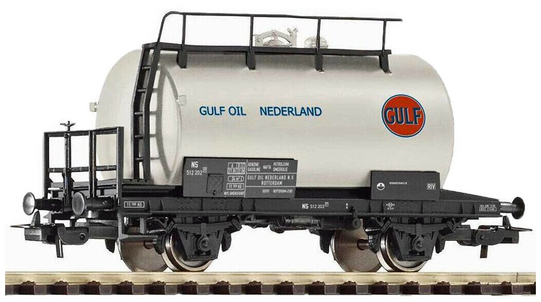 PIKO 2-осный вагон-цистерна Gulf NS III - фото №1