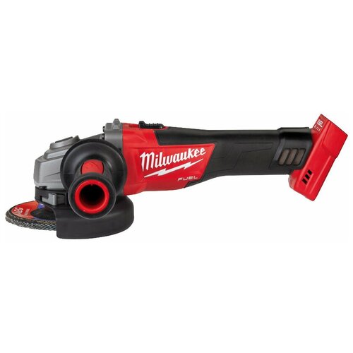 Угловая шлифмашина аккумуляторная MILWAUKEE M18 CAG125X-0X FUEL без АКБ и ЗУ 1738000₽