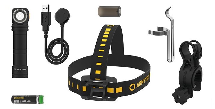 Фонарь Wizard C2 Pro MAX Magnet USB Теплый Armytek - фото №5