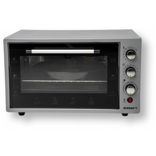Мини-печь KRAFT KF-MO 3803 KGR серый 1009000₽