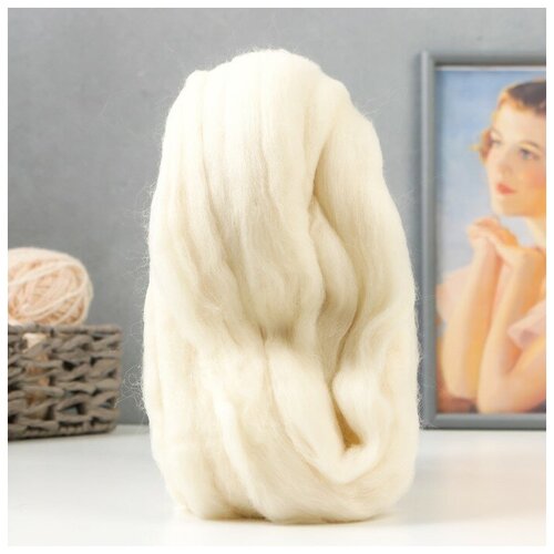 Волокно для валяния Валяшка LG_Austaralia Merino шерсть 100% Суровый (25)