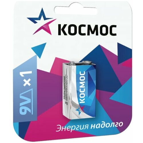 Элемент питания 6LR61 (крона) 9V Alkaline 1BL Космос батарейка алкалиновая 9v крона 6lr61 pkcell