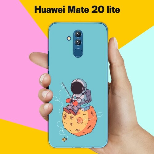 Силиконовый чехол на Huawei Mate 20 lite Рыбалка / для Хуавей Мейт 20 Лайт силиконовый чехол на huawei mate 20 lite фиолетовые цветы для хуавей мейт 20 лайт