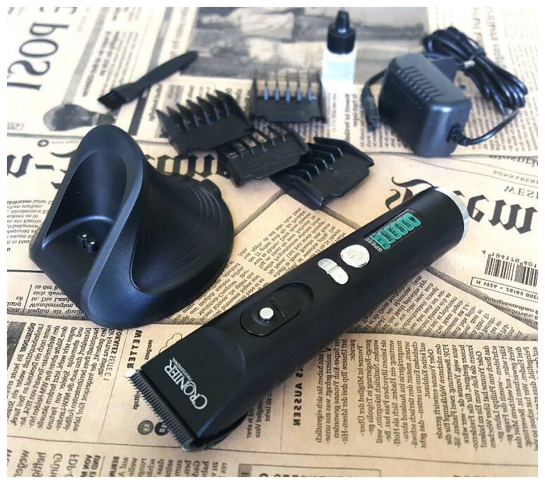 Машинка для стрижки волос на аккумуляторе Cronier CR-R1 - фотография № 3