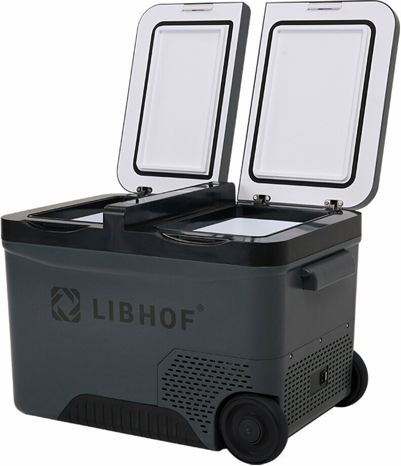 Компрессорный двухкамерный автохолодильник LIBHOF