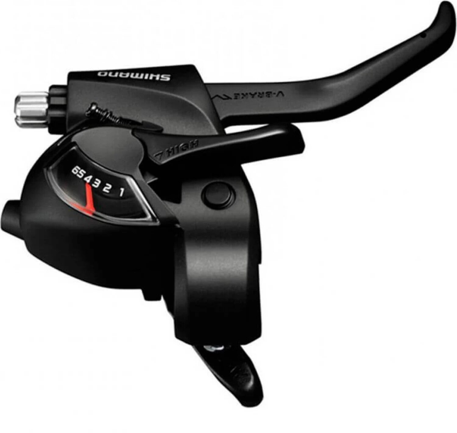 Моноблок Shimano, Tourney, EF41, правый, черный, 6 скоростей, 2050 мм, / шифтер + тормозная ручка для велосипеда