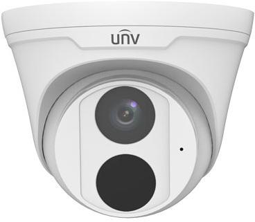 Камера Uniview Видеокамера IP купольная, 1/2.7" 2 Мп КМОП @ 30 к/с, ИК-подсветка до 30м, 0.01 Лк @F2.0, объектив 2.8 мм, WDR, 2D/3D DNR, Ultra 265, H.265, H.264, MJPEG, 2 потока, встроенный микрофон, детекц (IPC3612LB-ADF28K-G-RU)