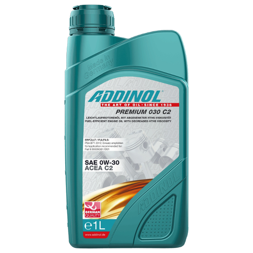 фото Моторное масло addinol premium 030 c2 0w-30, 1л